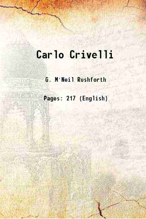 Carlo Crivelli 1900