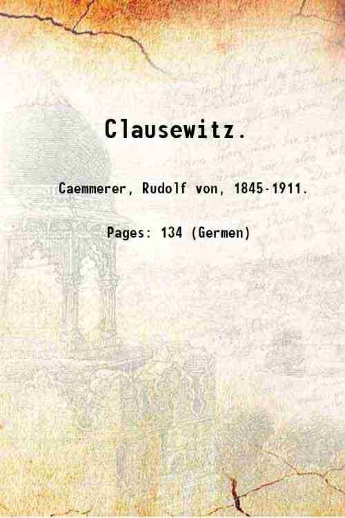 Clausewitz. 1905
