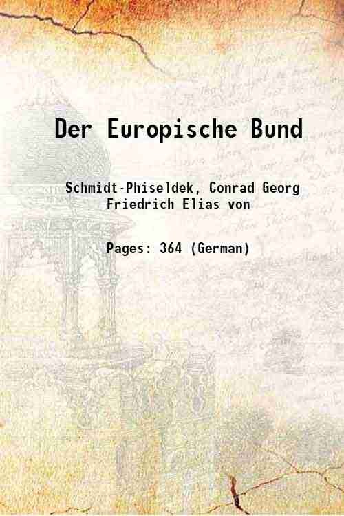 Der Europische Bund 1821 | Immagine principale