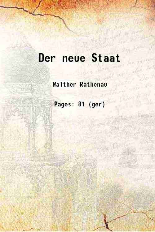 Der neue Staat 1919