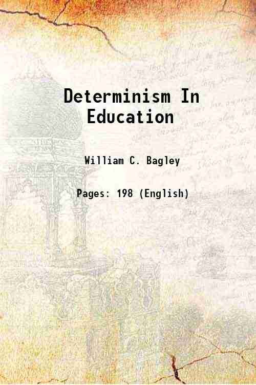 Determinism In Education 1926 | Immagine principale
