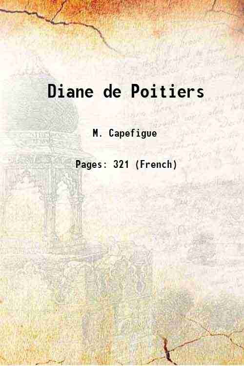 Diane de Poitiers 1860
