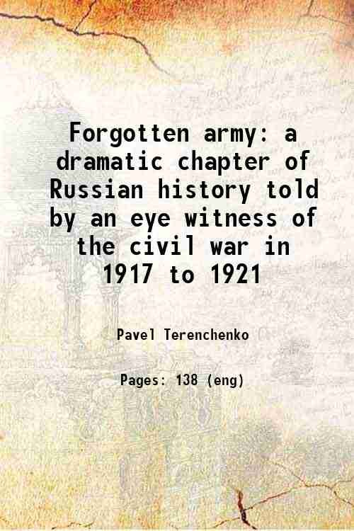 Forgotten army a dramatic chapter of Russian history told by … | Immagine principale