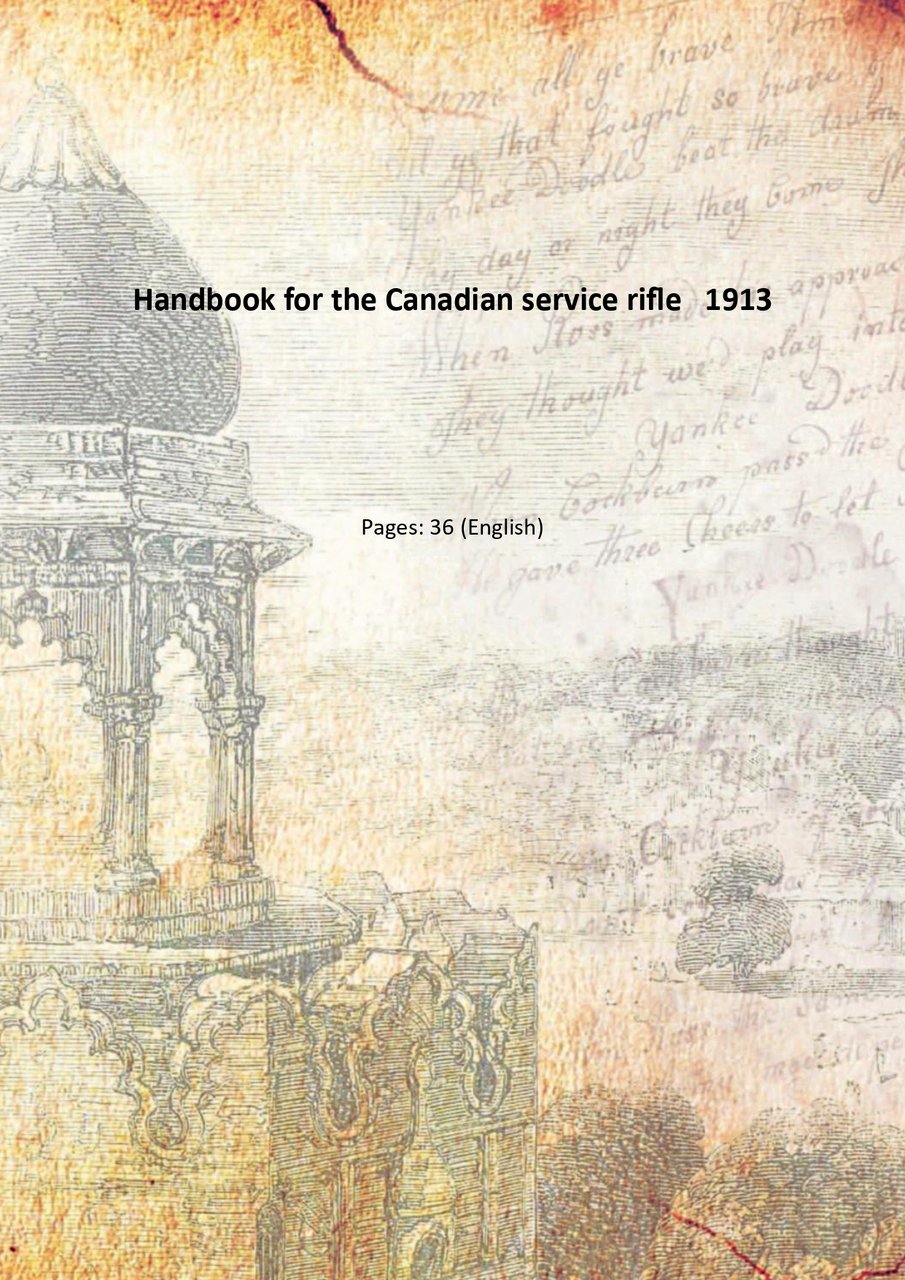 Handbook for the Canadian service rifle 1913