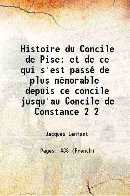 Histoire du Concile de Pise et de ce qui s'est … | Immagine principale