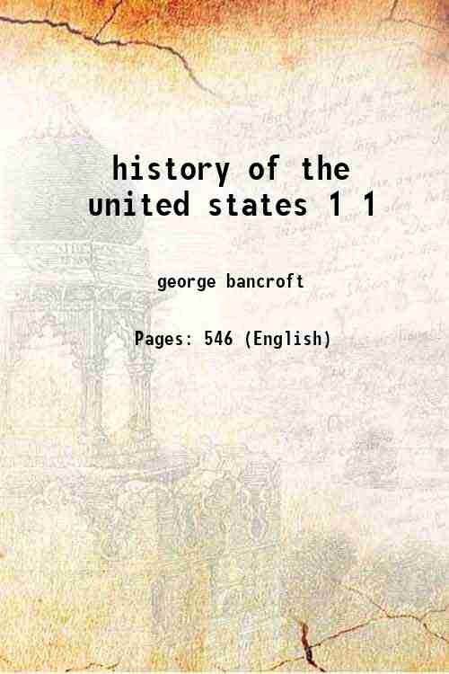 history of the united states Volume 1 1854