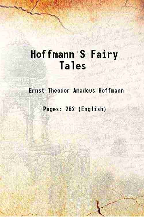 Hoffmann'S Fairy Tales 1857