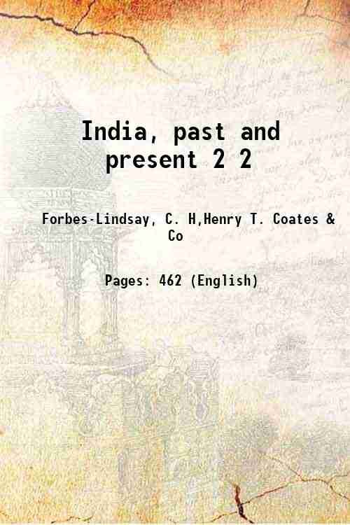 India Past And Present Volume 2 Vols. Set [Hardcover] | Immagine principale