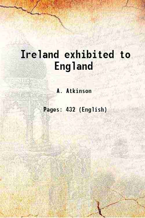 Ireland exhibited to England 1823 | Immagine principale