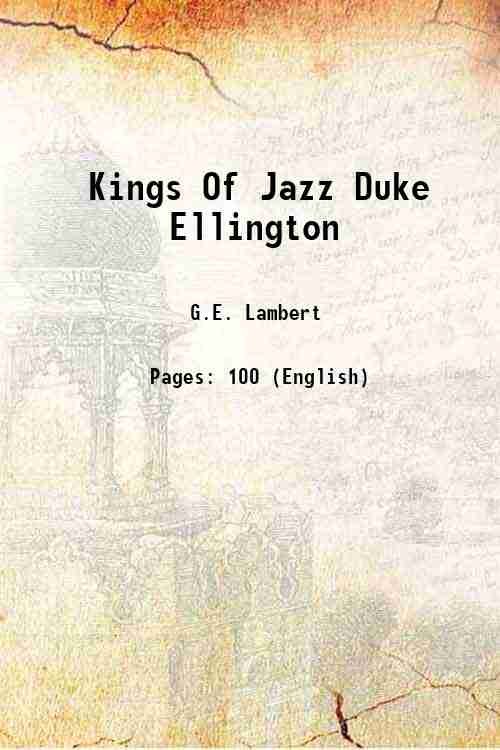 Kings Of Jazz Duke Ellington 1959