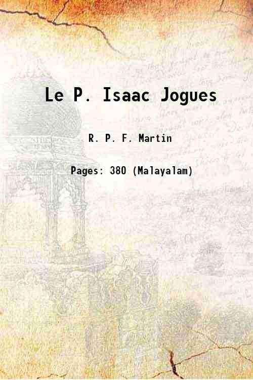 Le P. Isaac Jogues 1888