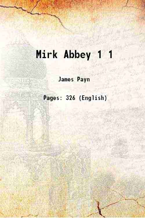 Mirk Abbey Volume 1 1866