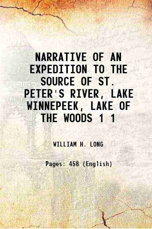 NARRATIVE OF AN EXPEDITION TO THE SOURCE OF ST. PETER'S … | Immagine principale