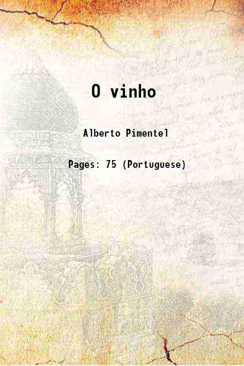 O vinho 1870