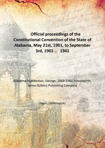 Official proceedings of the Constitutional Convention of the State of …