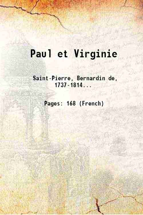Paul et Virginie 1845