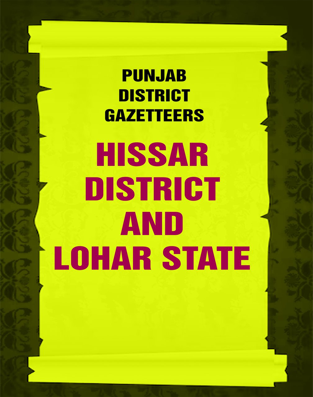 Punjab District Gazetteers: Hissar district and Lohar State Volume 11th