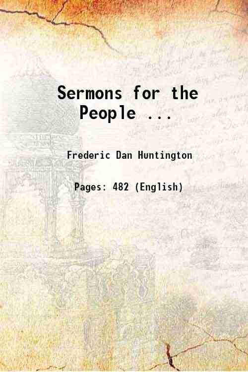 Sermons for the People . 1858