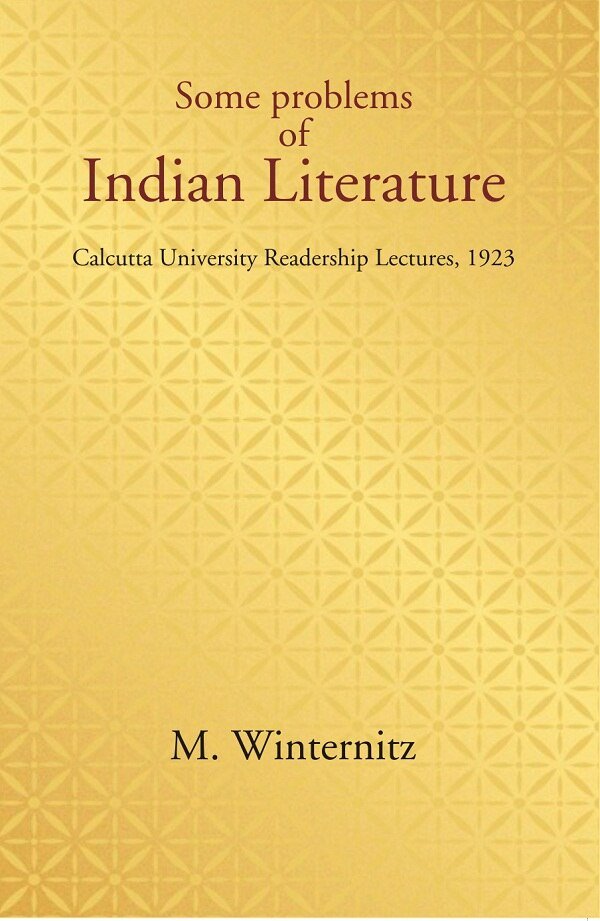 Some problems of Indian Literature: Calcutta University Readership Lectures, 1923 | Immagine principale