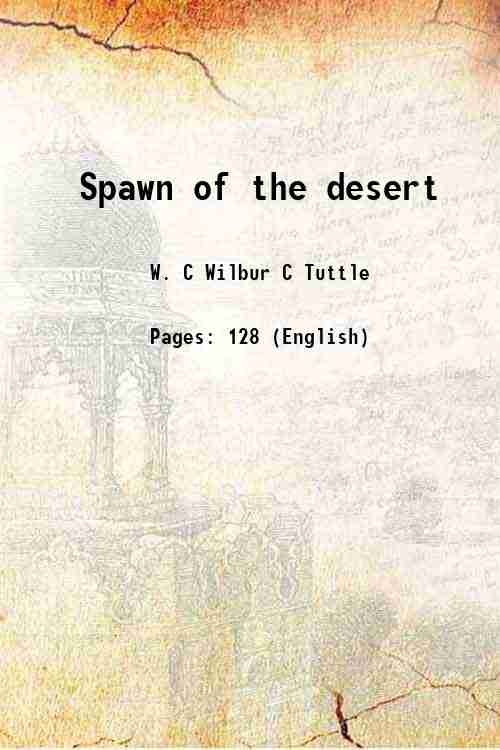 Spawn of the desert 1924 | Immagine principale