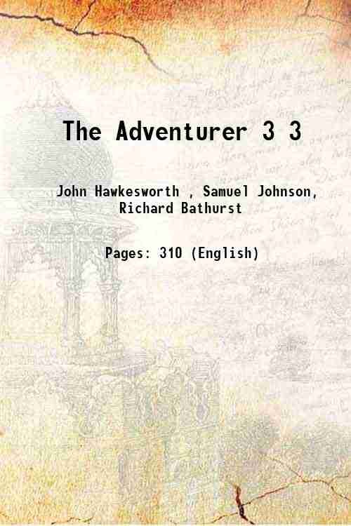 The Adventurer Volume 3 1778 | Immagine principale