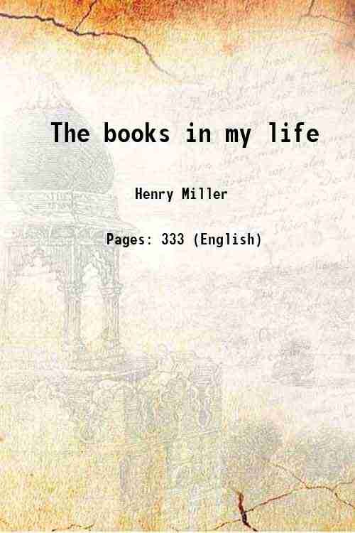 The books in my life