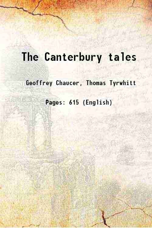 The Canterbury tales 1857