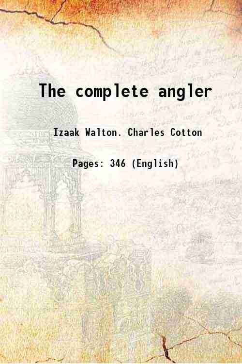 The complete angler 1854