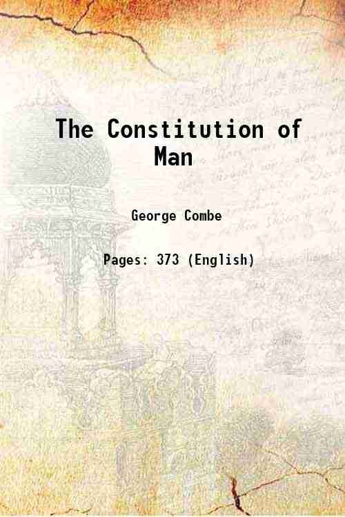 The Constitution of Man 1860