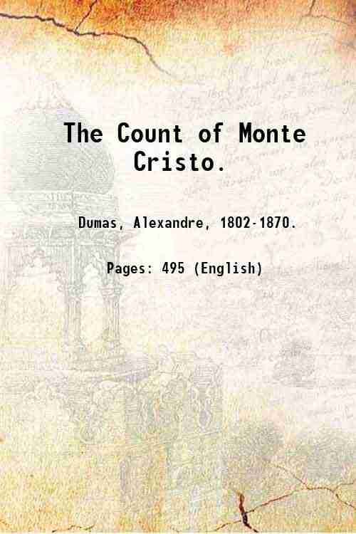 The Count of Monte Cristo. 1936