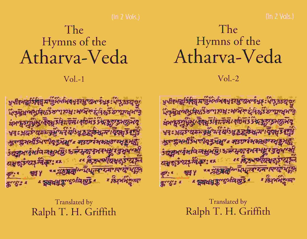 The Hymns of the Atharva-Veda Volume 2 Vols. Set [Hardcover] | Immagine principale