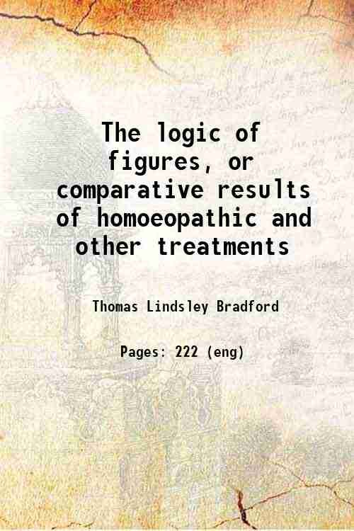 The logic of figures, or comparative results of homoeopathic and … | Immagine principale