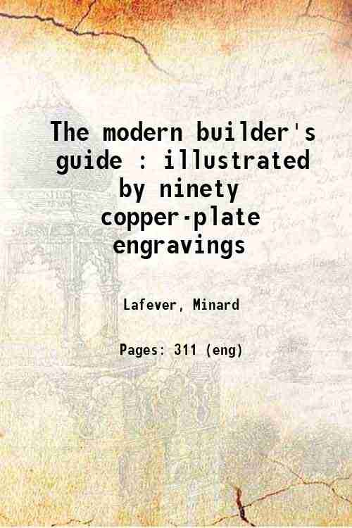 The modern builder's guide 1852