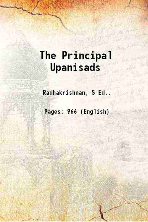 The Principal Upanisads 1913