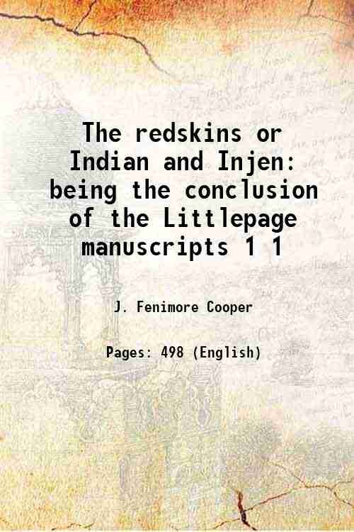 The redskins or Indian and Injen being the conclusion of …
