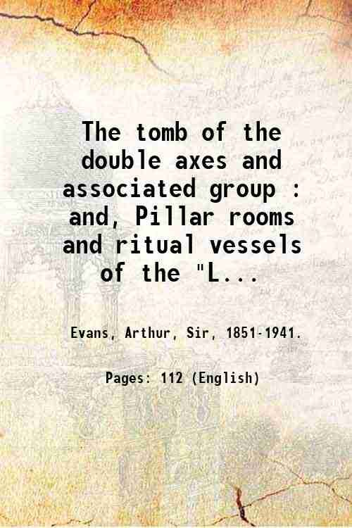 The tomb of the double axes and associated group : …