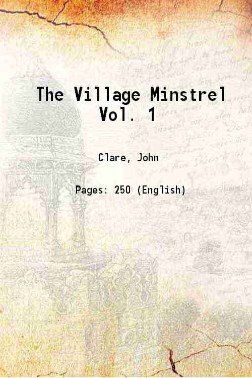 The Village Minstrel. Volume 1 1821 | Immagine principale