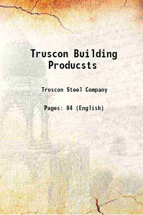 Truscon Building Producsts 1936