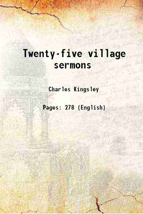 Twenty-five village sermons 1854