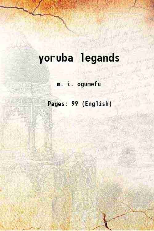 yoruba legands 1929 | Immagine principale