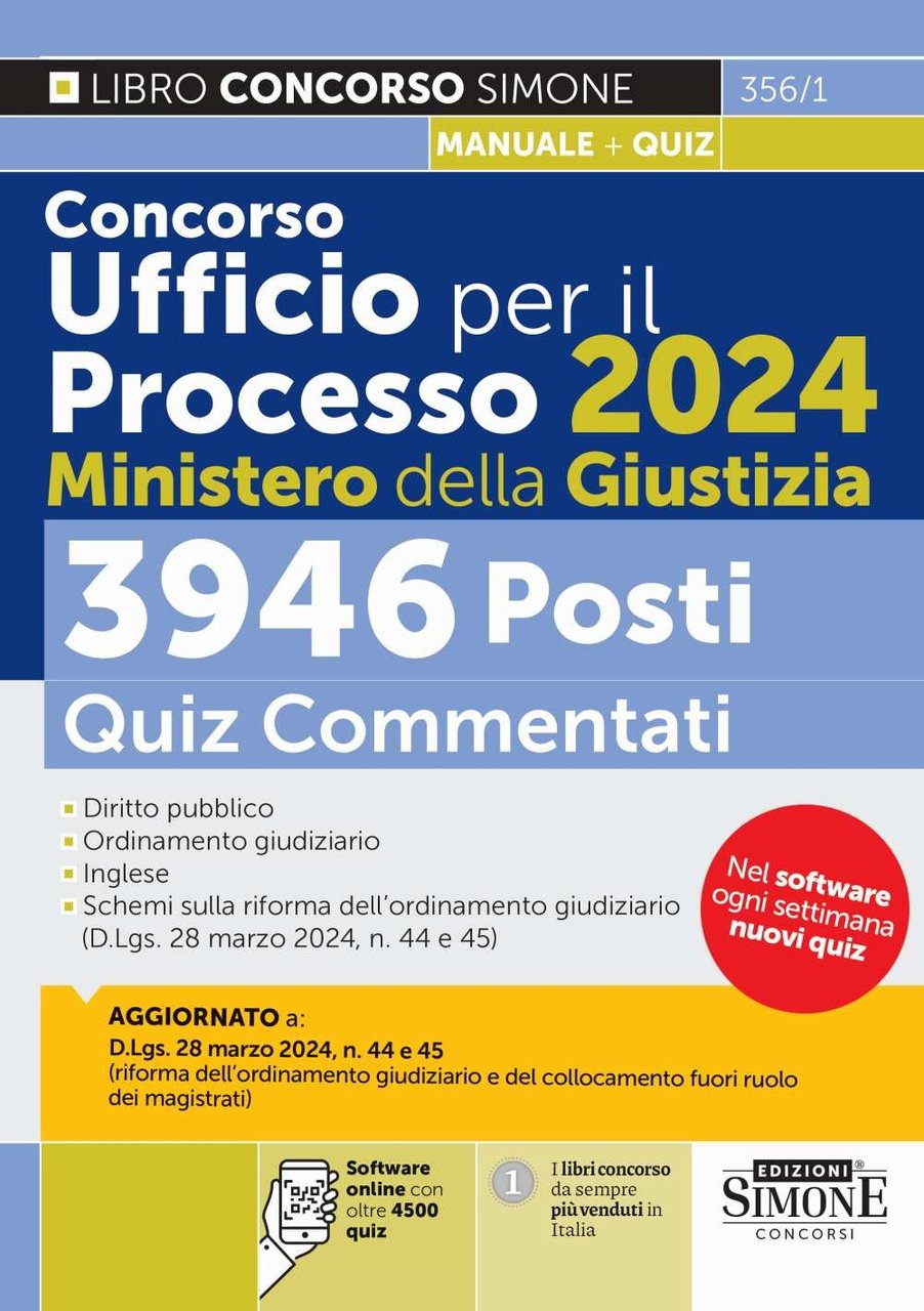 356/1 UFFICIO PROCESSO 2024.