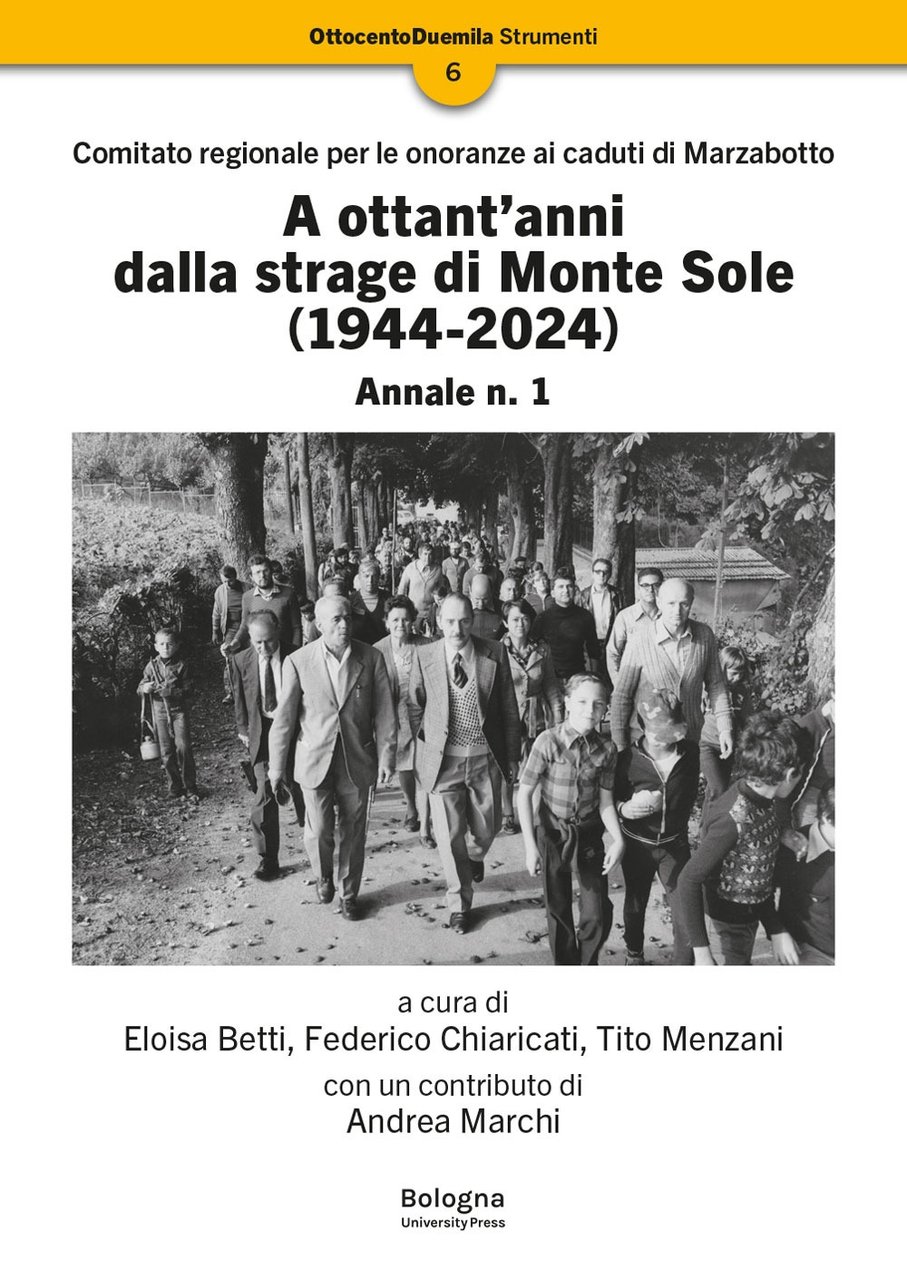 A ottant'anni dalla strage di Monte Sole (1944-2024). Comitato regionale … | Immagine principale