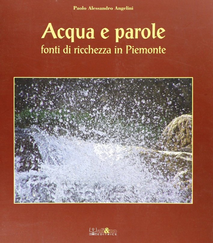 Acqua e parole. Fonti di ricchezza in Piemonte. Ediz. italiana … | Immagine principale