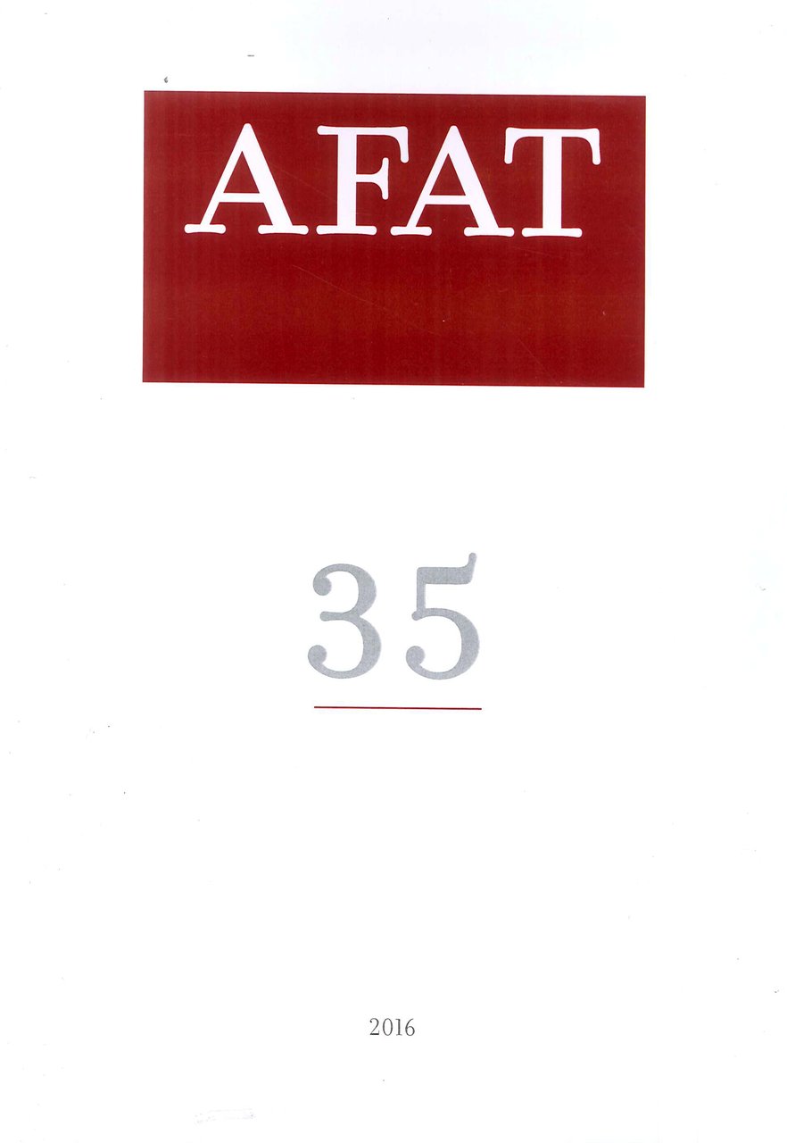 AFAT. Arte in Friuli. Arte a Trieste. 35 (2016)., Trieste, …