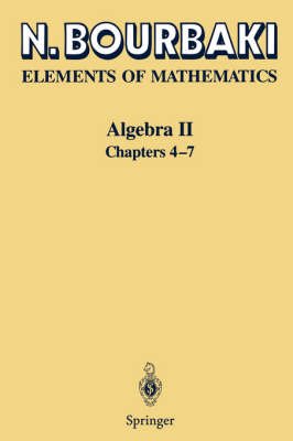 Algebra: Pt. 2, Heidelberg, Springer-Verlag KG, 2003