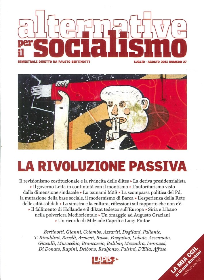 Alternative per il socialismo (2013). Vol. 27, Roma, Edizioni Alternative … | Immagine principale