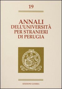 Annali dell'Università per stranieri di Perugia. Semestre Giugno-Dicembre 1993. Vol. … | Immagine principale