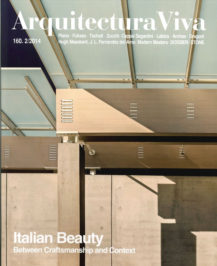 Arquitectura Viva. 160. 2/2014. Italian Beauty. Between Craftsmanship and Context, … | Immagine principale
