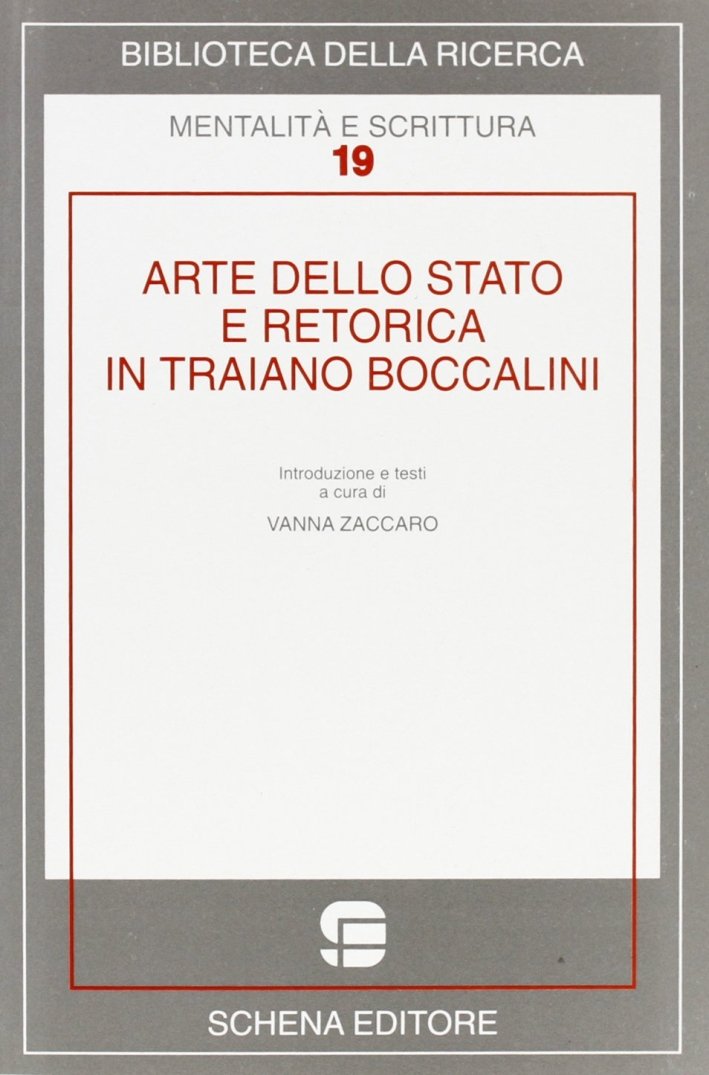 Arte dello Stato e retorica in Traiano Boccalini | Immagine principale