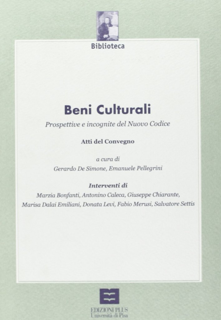 Beni culturali. Prospettive e incognite del Nuovo Codice | Immagine principale